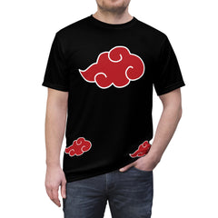 Naruto Akatsuki Unisex AOP Cut & Sew T-shirt (requested)
