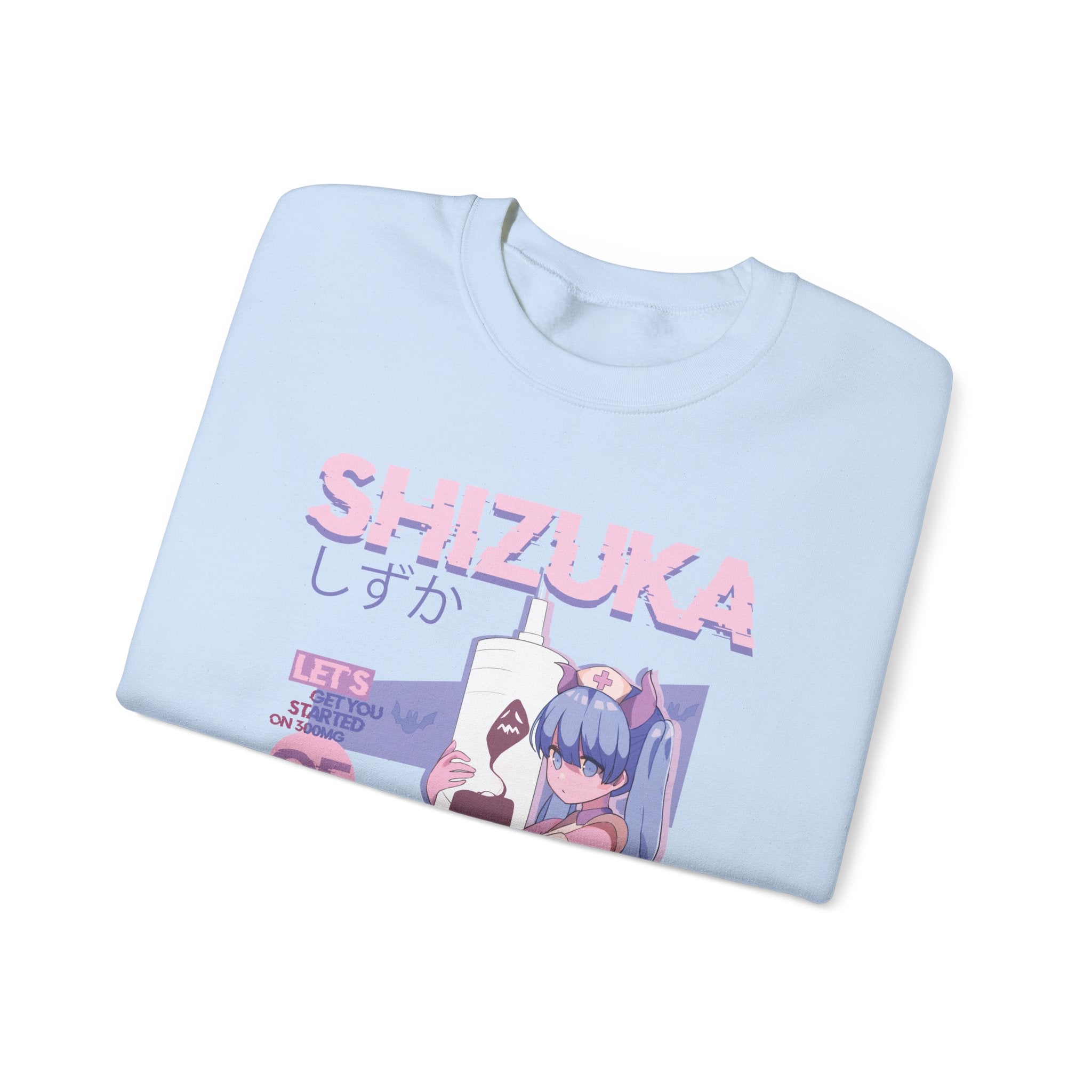 Shizuka creepy anime cute nurse Sweatshirt