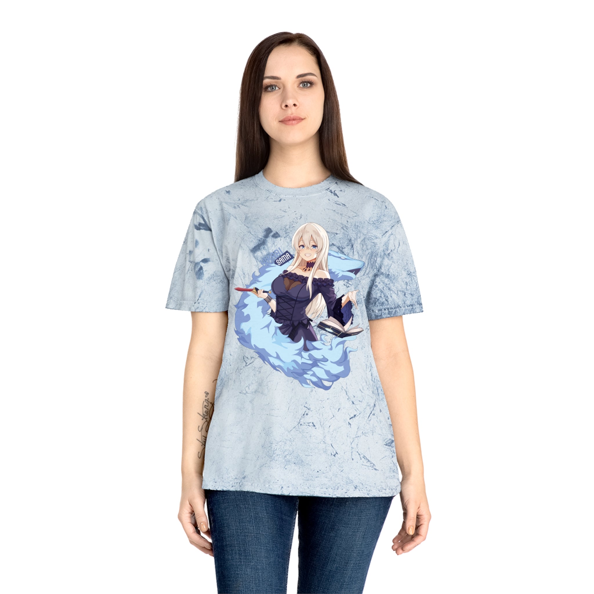 Hikari Sama Waifu Anime Girl Unisex Color Blast T-Shirt