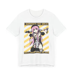 Lucille Toilet Paper Crisis Survivor Yellow Sexy Bad Anime Nun V3 Unisex T-shirt