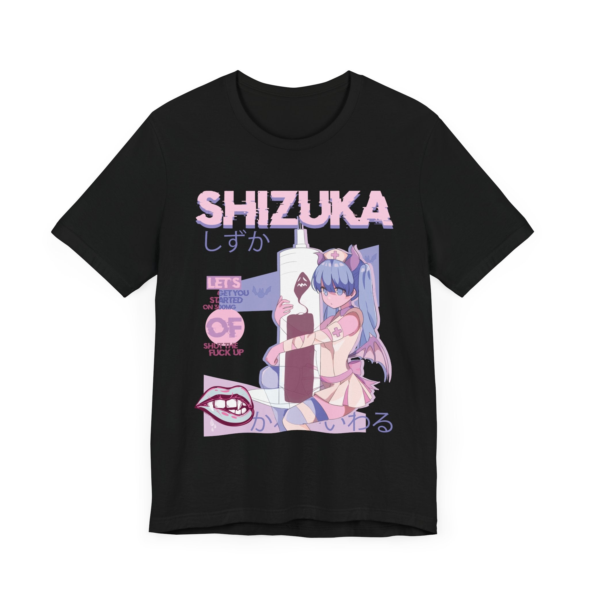 Shizuka Kawaii Anime Nurse - Creepy Cute - Unisex T-shirt