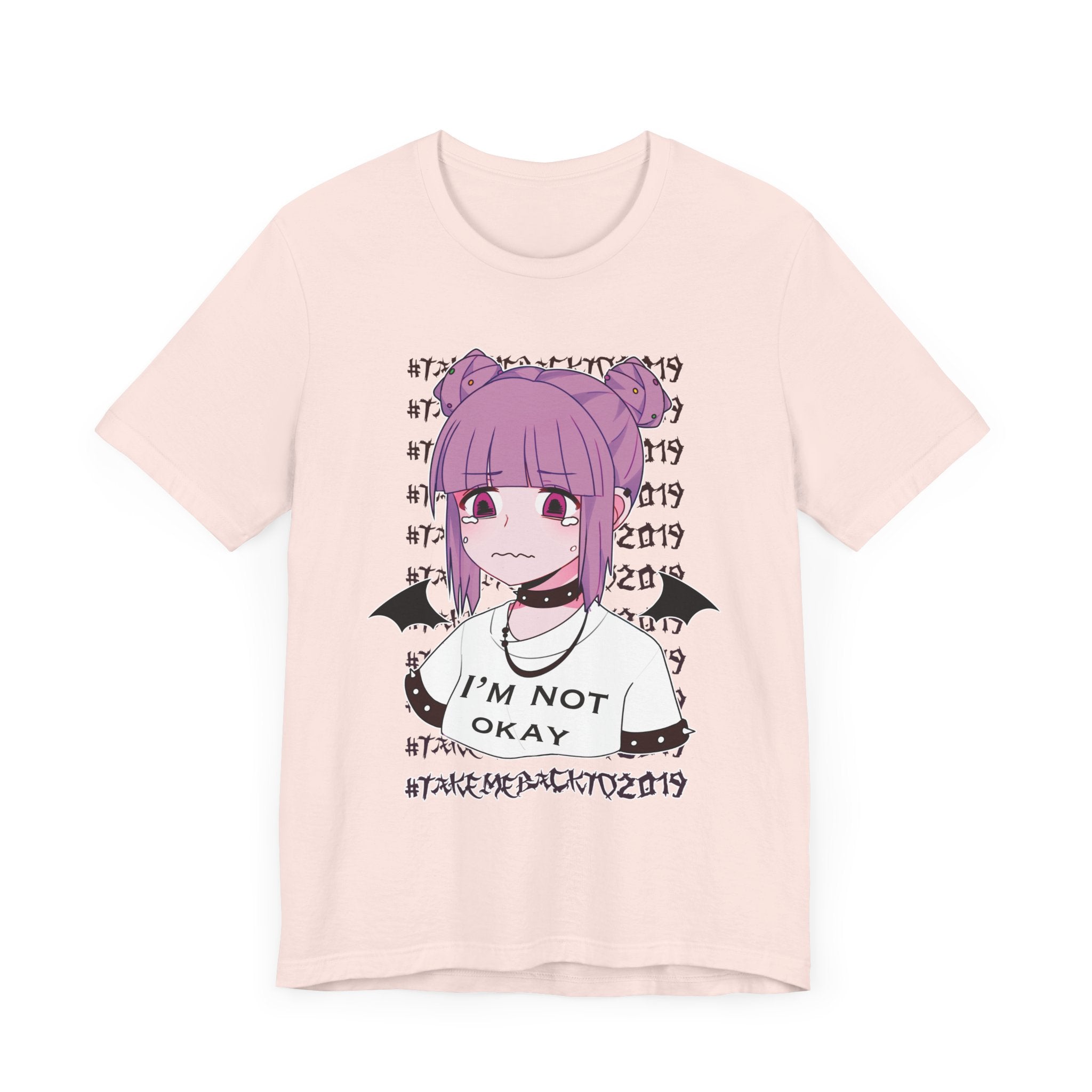 Budo Kawaii Sad Anime Girl Unisex t-shirt