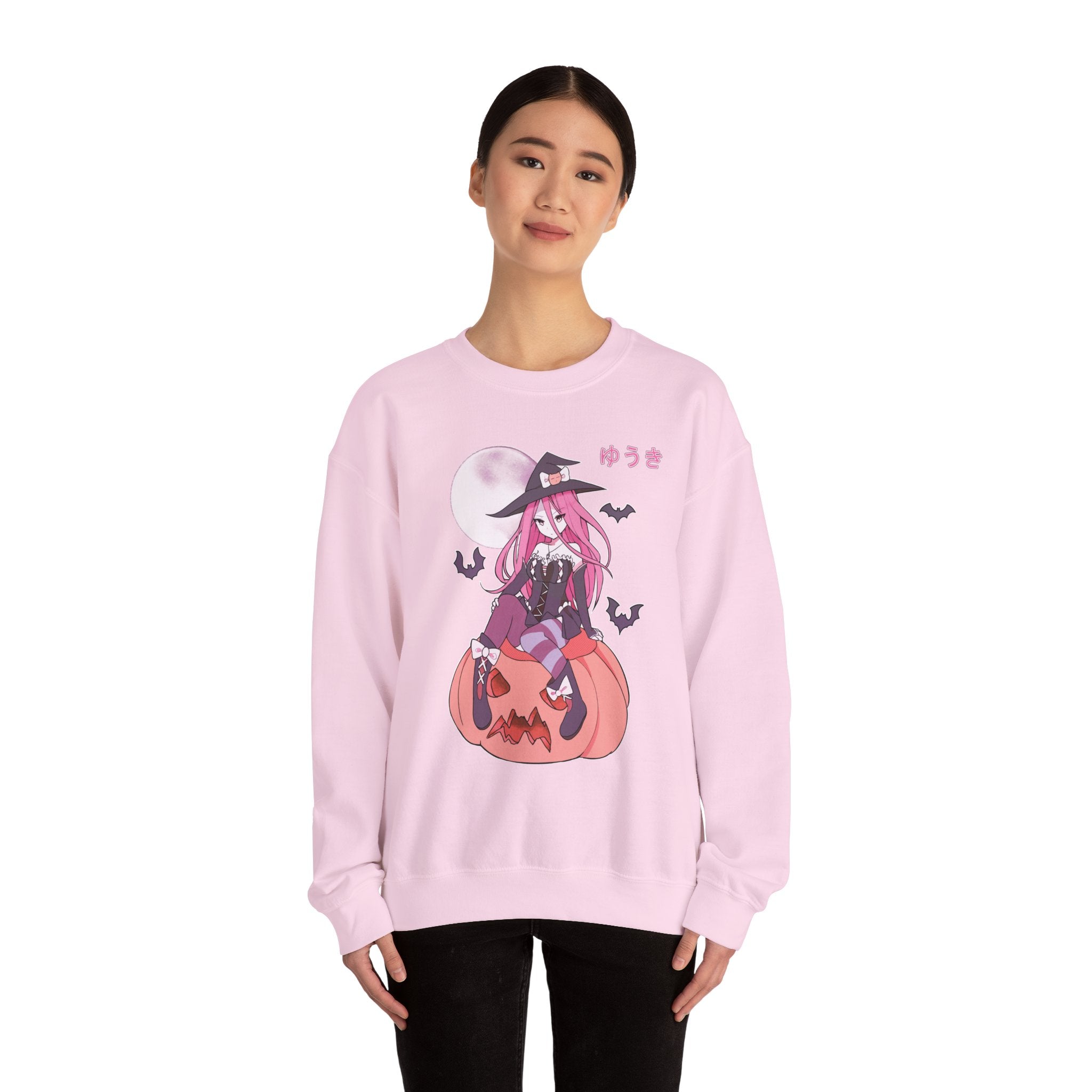 Yuuki cute anime witch unisex Sweatshirt