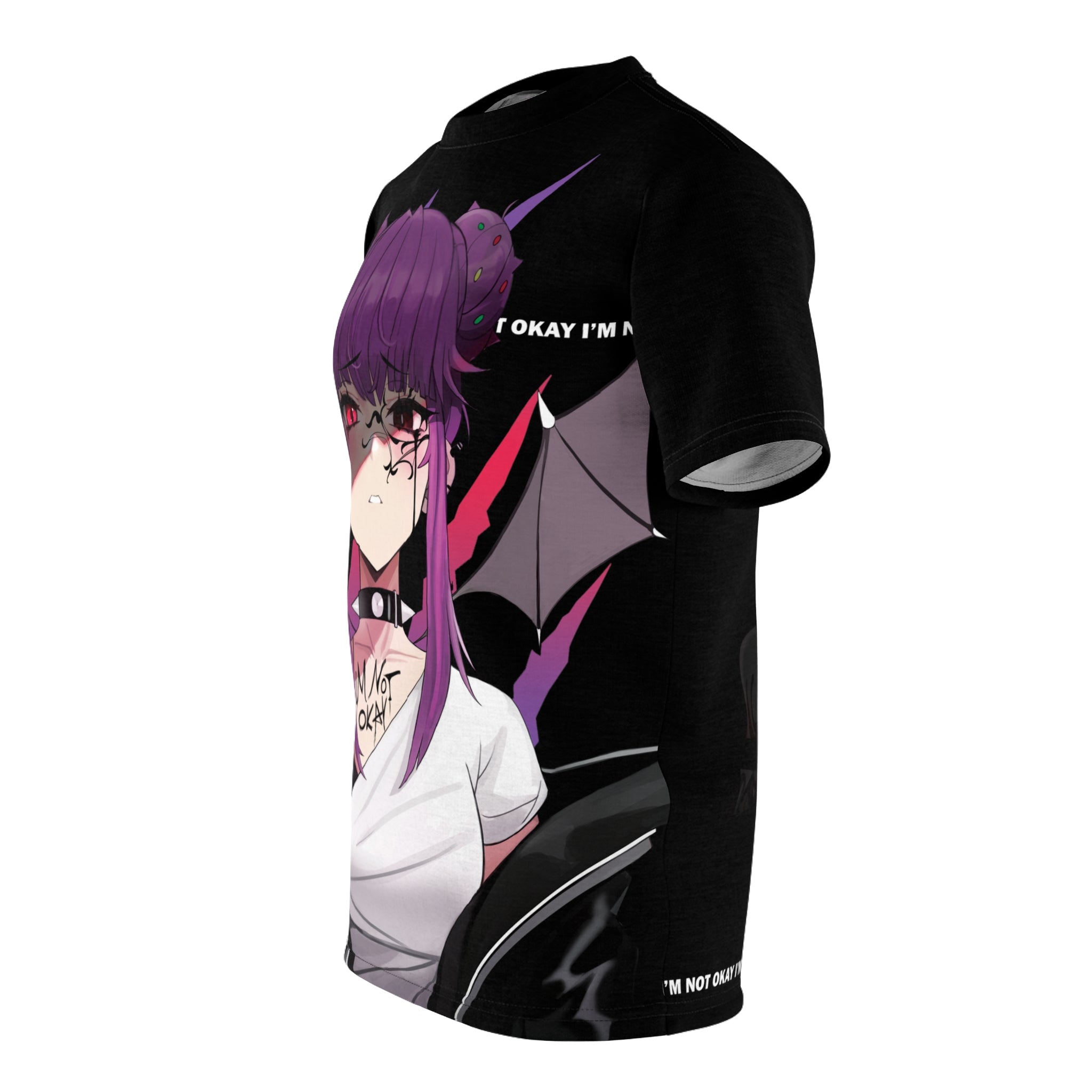 Budo V3 Sad Monster Anime Girl Unisex AOP Cut & Sew T-shirt