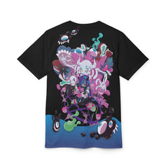 Chiroko V2 - Creepy cute pastelgoth necromancer Anime Girl Unisex AOP Cut & Sew T-shirt