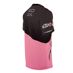 Budo cosplaying as Nezuko - cute anime girl Unisex AOP Cut & Sew T-shirt