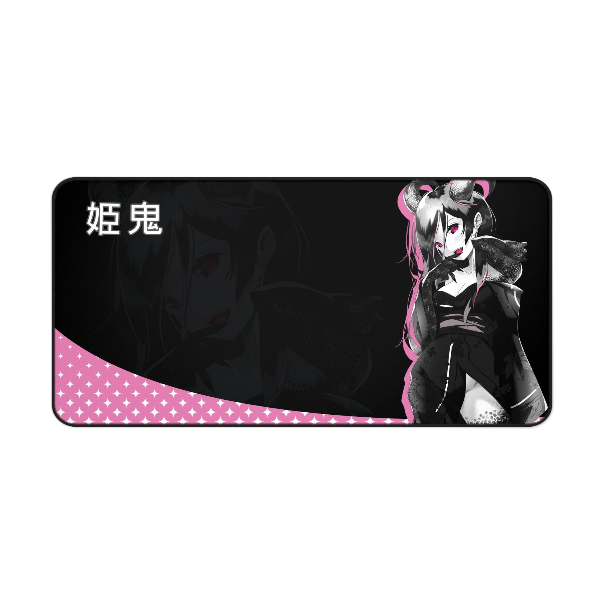 Oni-Hime Black Hentai Demon Kawaii Anime Girl 32"x16" XL Mouse Pad / Desk Mat