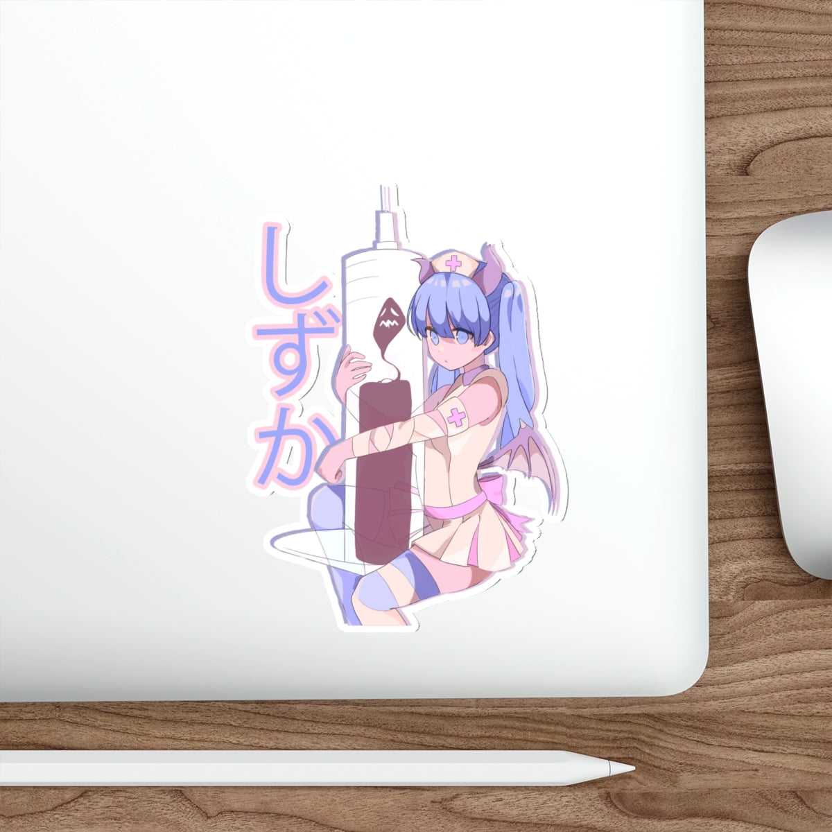 Shizuka Kawaii Anime Nurse - Creepy Cute - Die-Cut Sticker