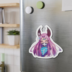 Bust up-Maaya Cosplaying as Kaguya from Naruto - Cute Anime Girl Kiss-Cut Magnets