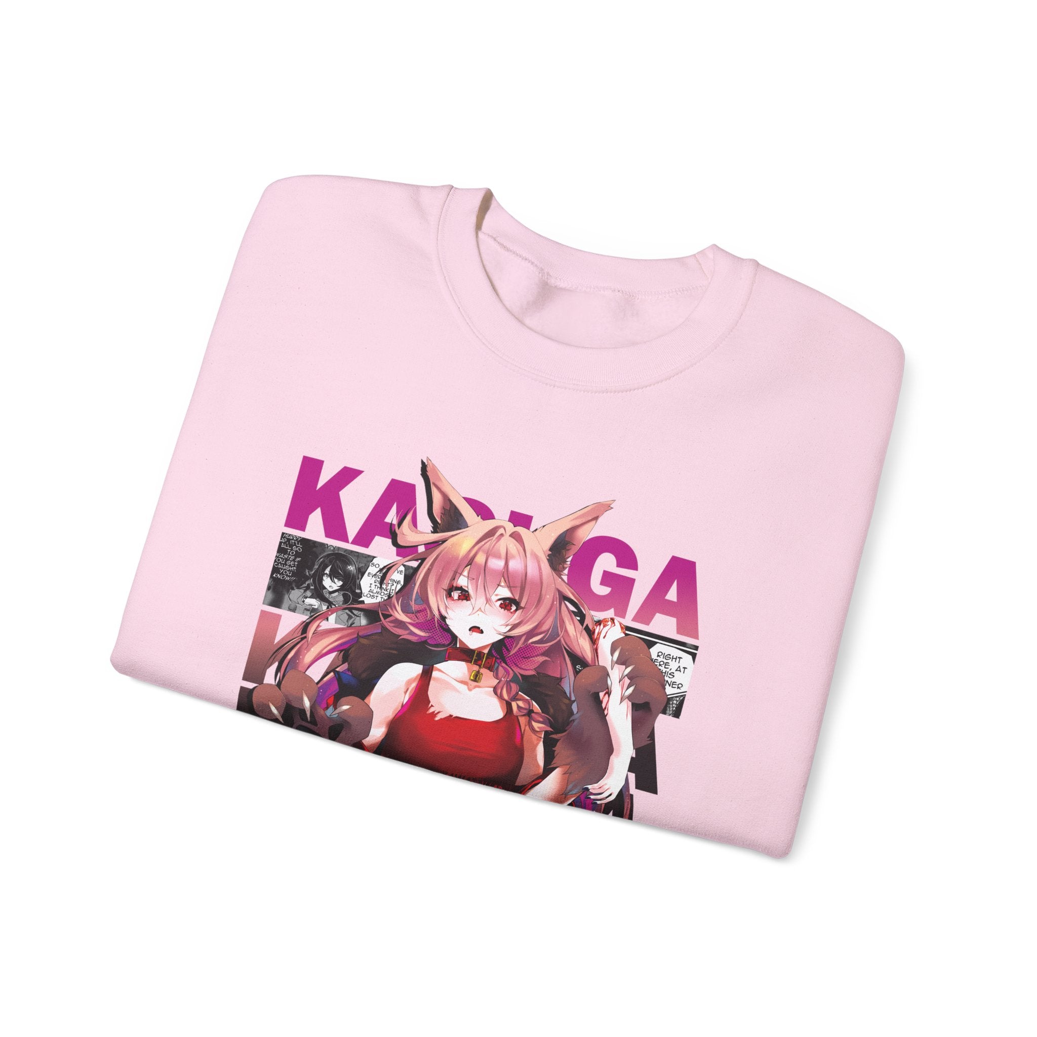 Kasuga - Cute Werewolf anime girl Unisex Sweatshirt