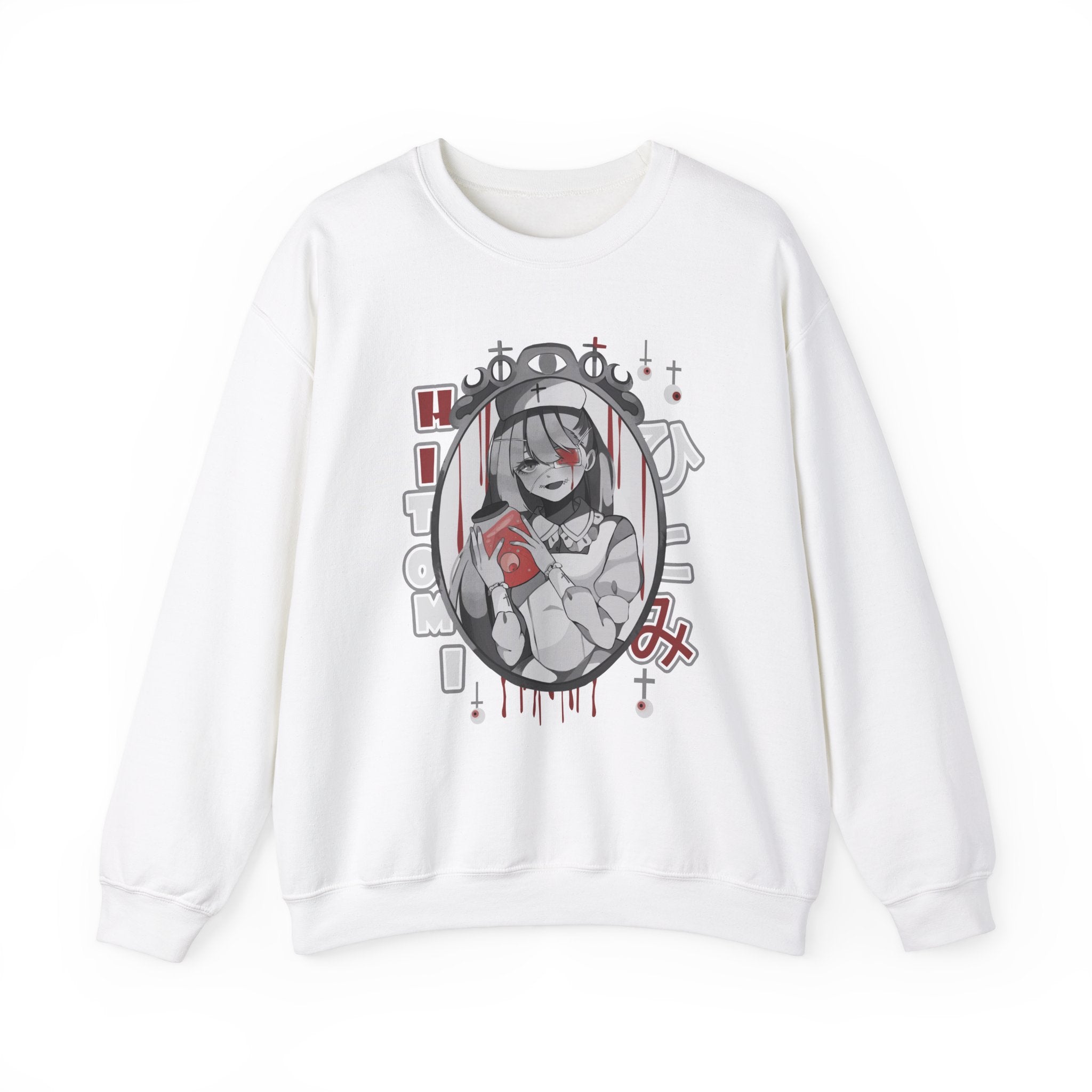 Hitomi 1.2 Back and Front Printed Sweatshirt