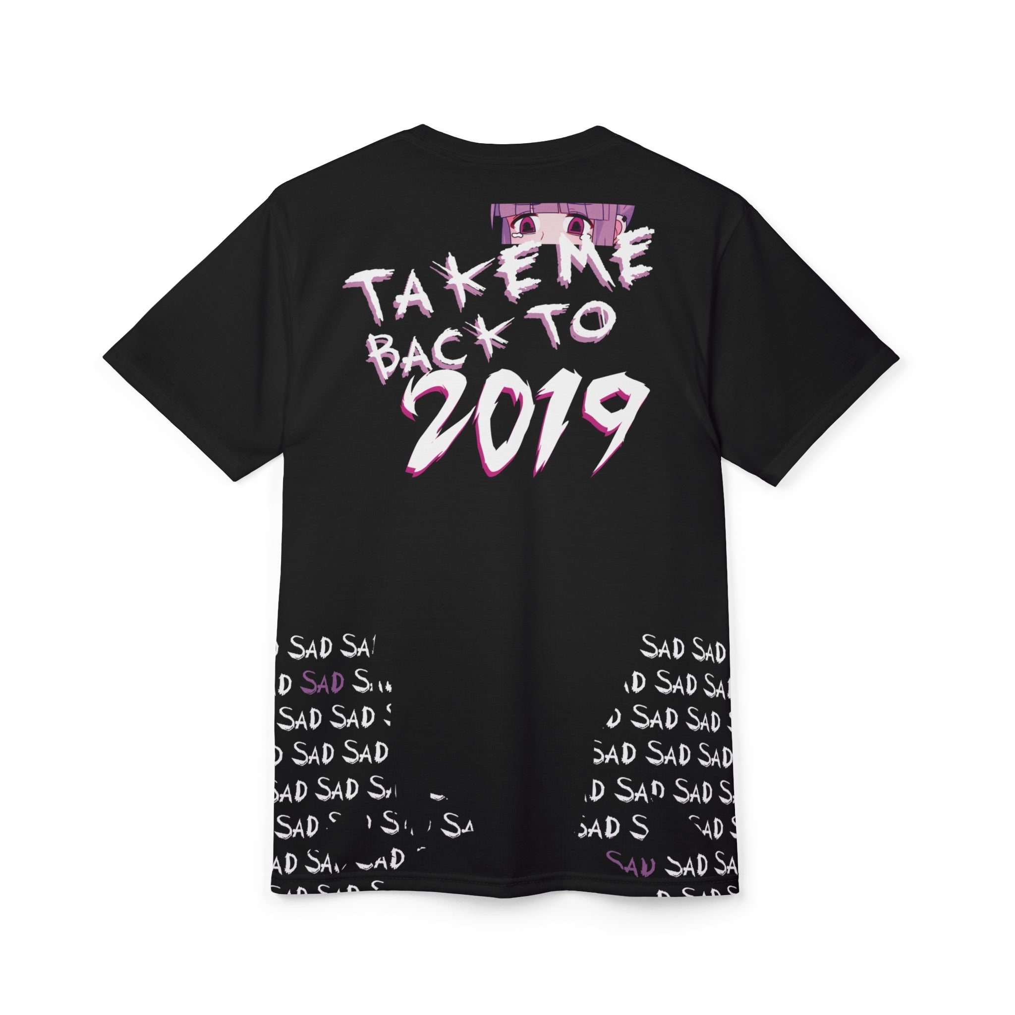 Budo Take me back to 2019 Unisex AOP Cut & Sew Tee