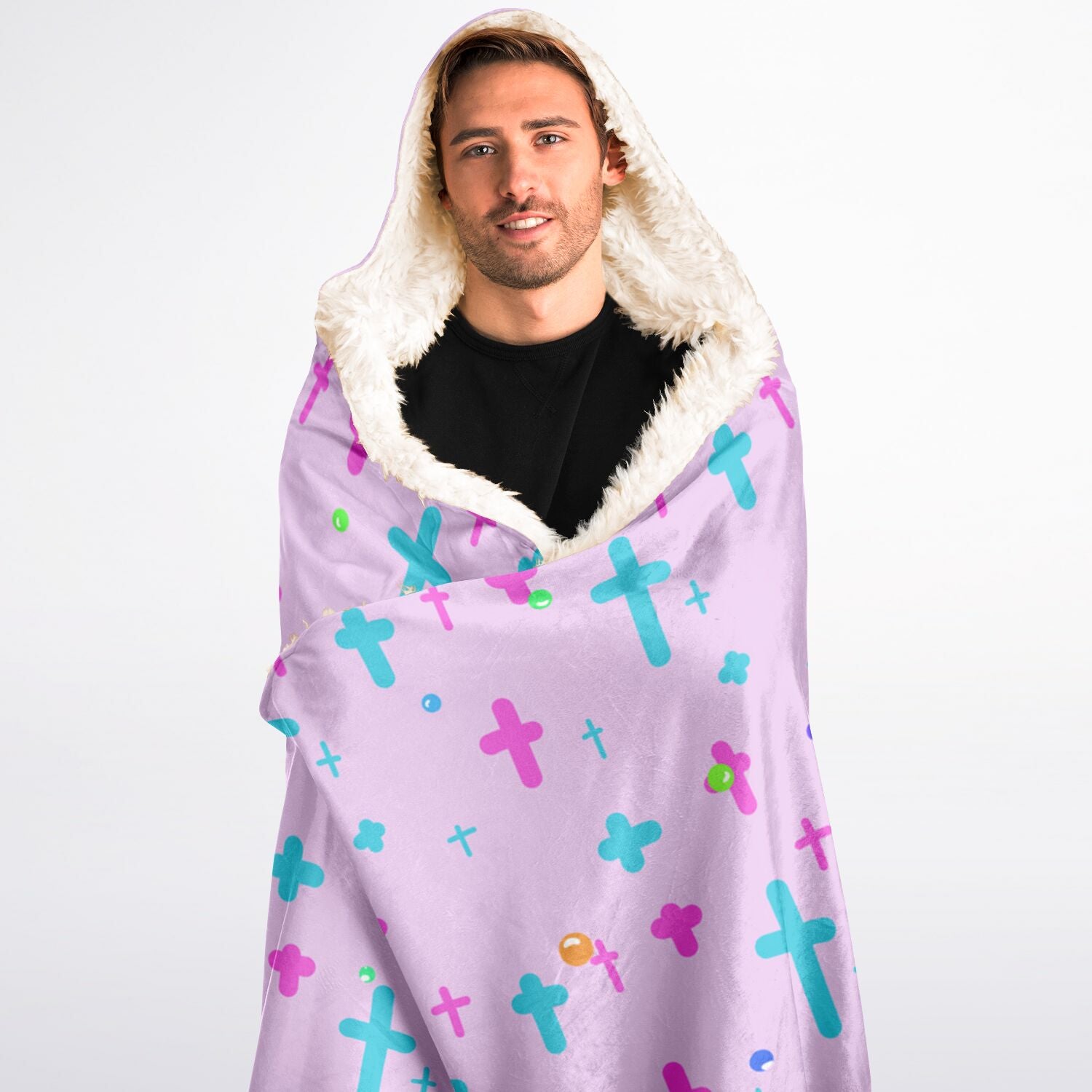 Maaya Creepy Cute anime Hooded Blanke