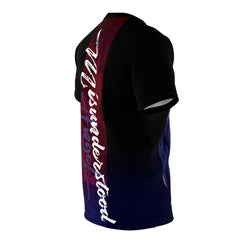 Laylah - Sad Gothic Dark Angel Anime Girl Unisex AOP Cut & Sew Tee