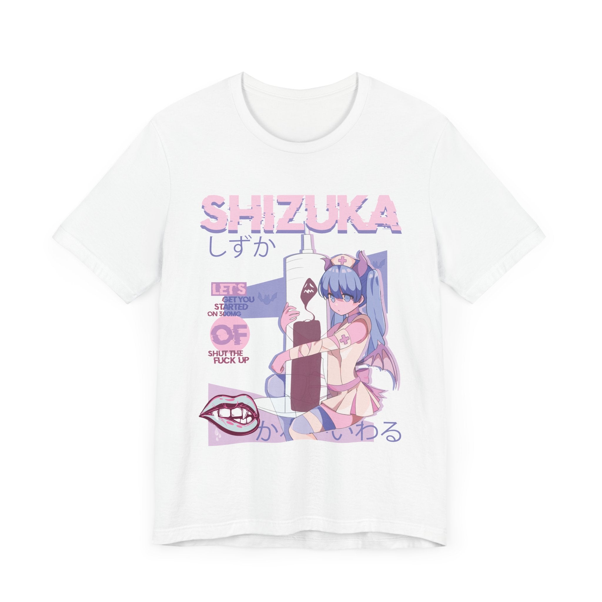 Shizuka Kawaii Anime Nurse - Creepy Cute - Unisex T-shirt
