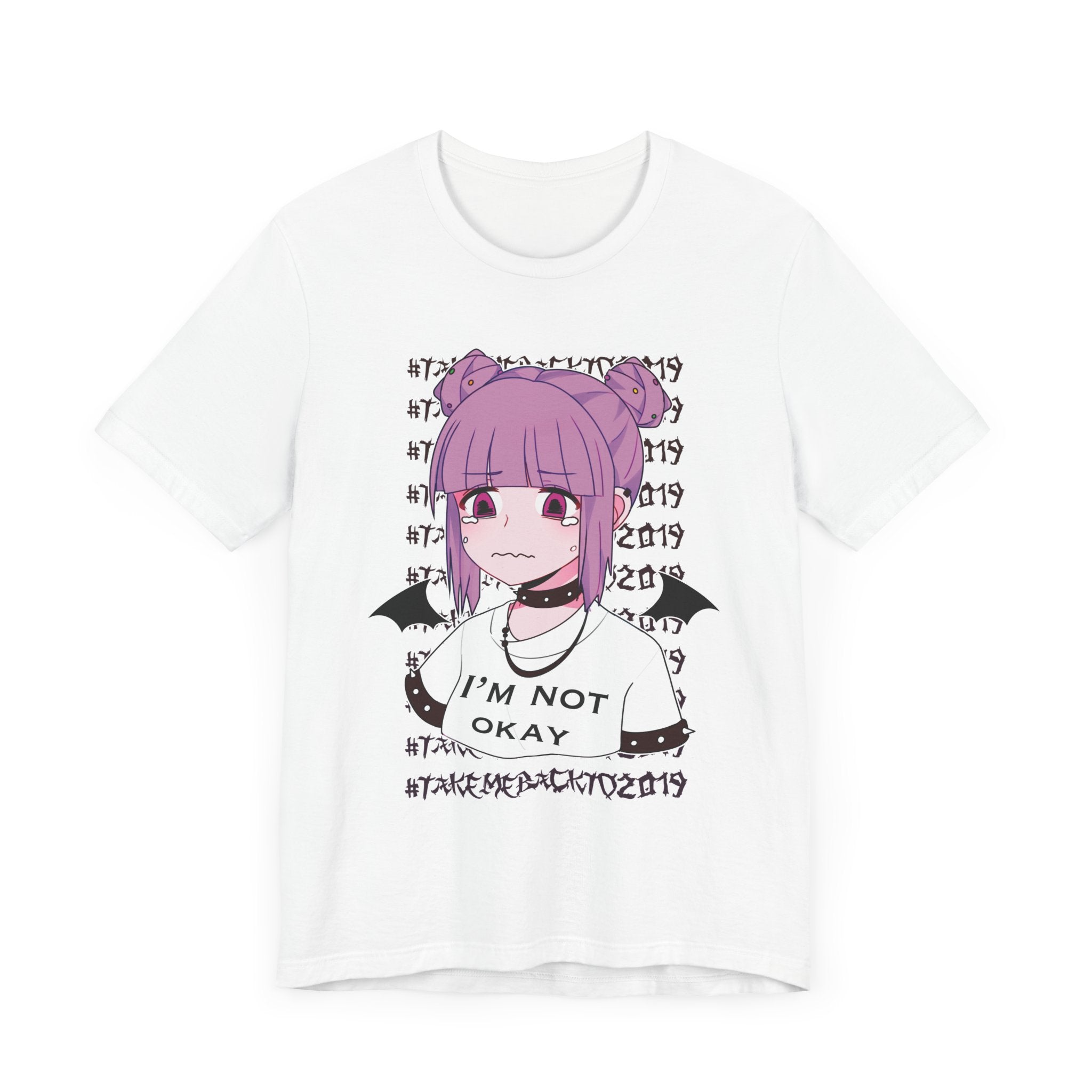 Budo Kawaii Sad Anime Girl Unisex t-shirt