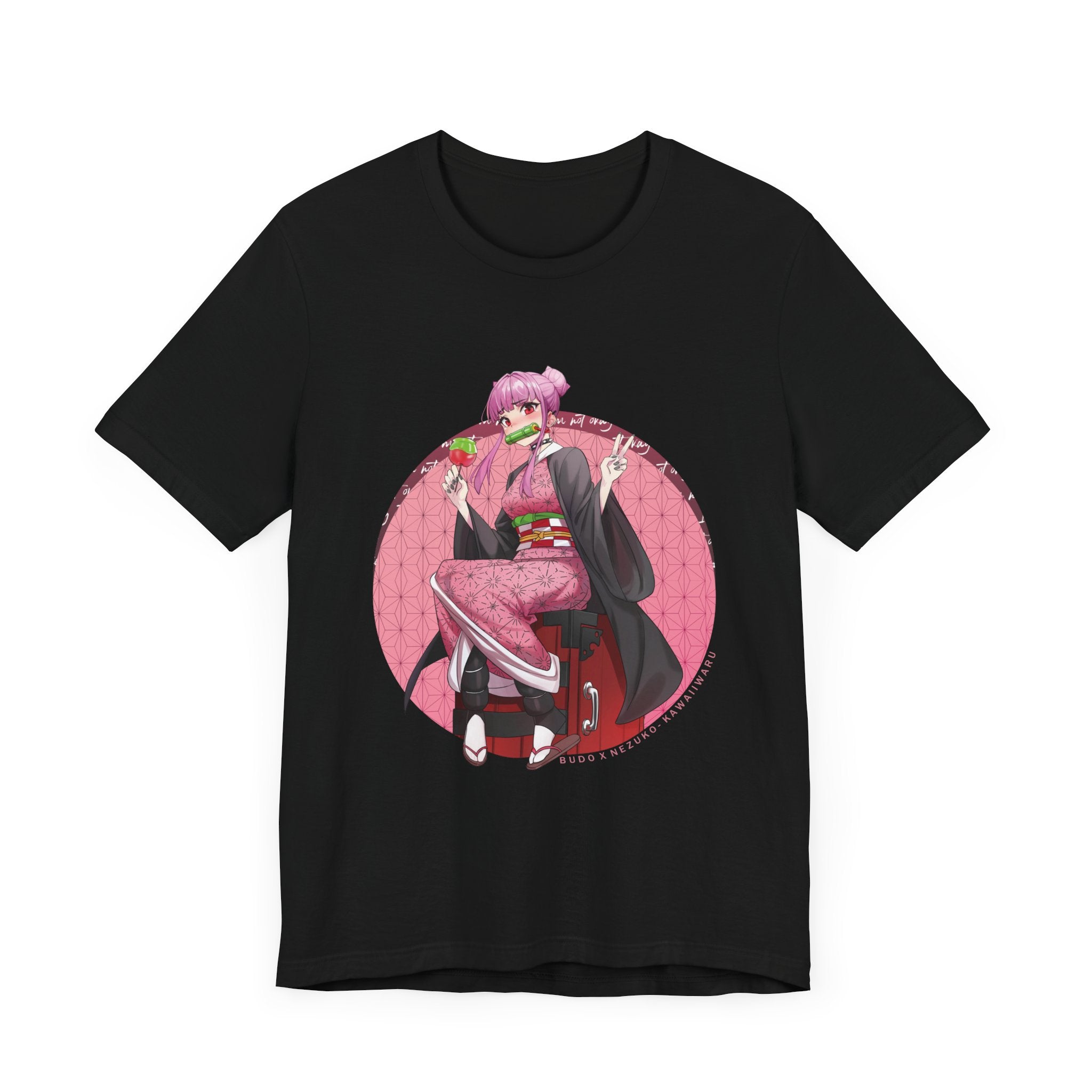 Budo cosplaying as Nezuko - cute anime girl Unisex T-shirt