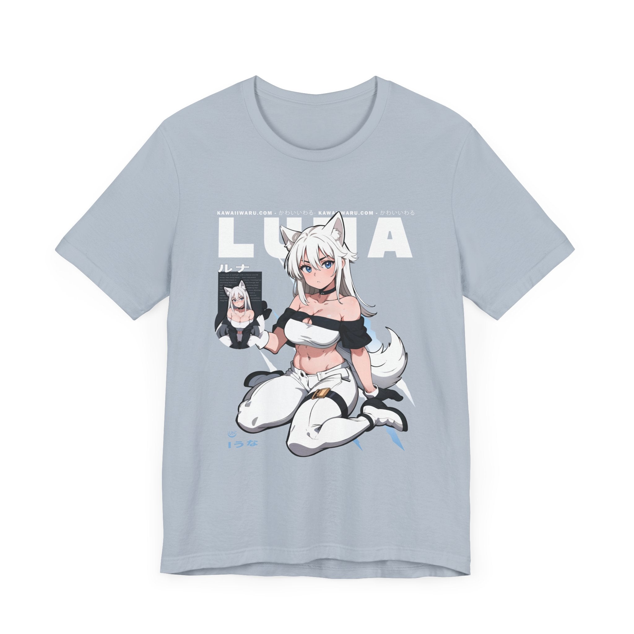 Luna - Wolf anime girl - werewolf Unisex T-shirt