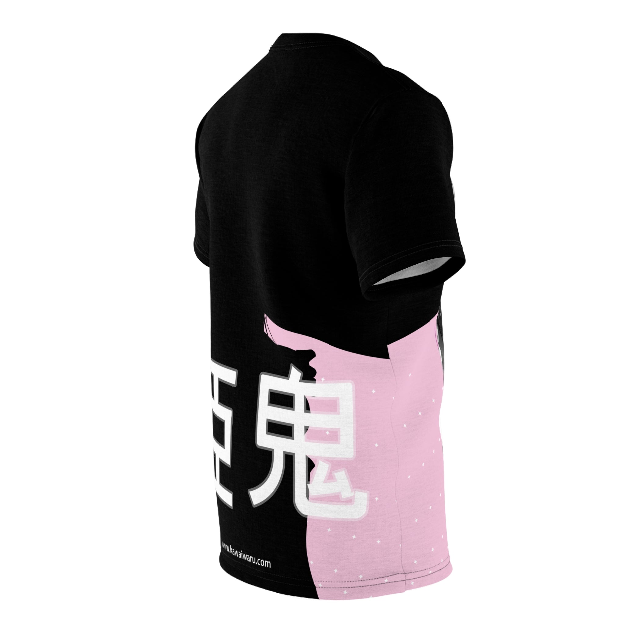 Oni-Hime B&W 1.2 Unisex AOP Cut & Sew Tee