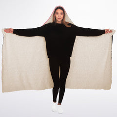 Budo cosplaying As Nezuko Cute Girl Hooded Blanket