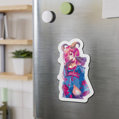 Oni-Hime Hentai Demon Kawaii Anime Girl Kiss-Cut Magnets