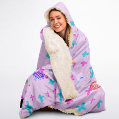 Maaya Creepy Cute anime Hooded Blanke