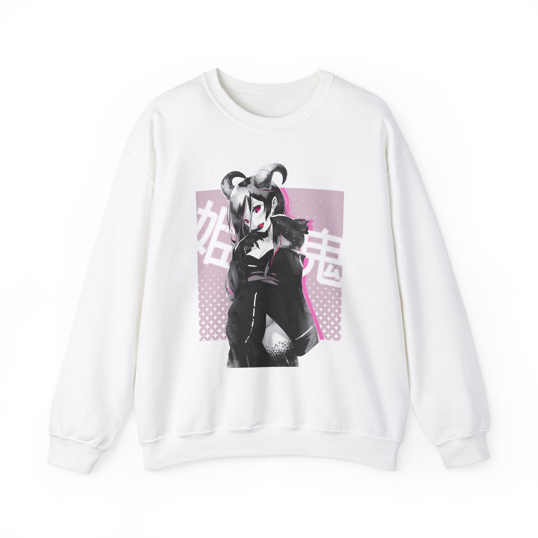 Oni-Hime B&W 1.2 anime girl unisex Sweatshirt