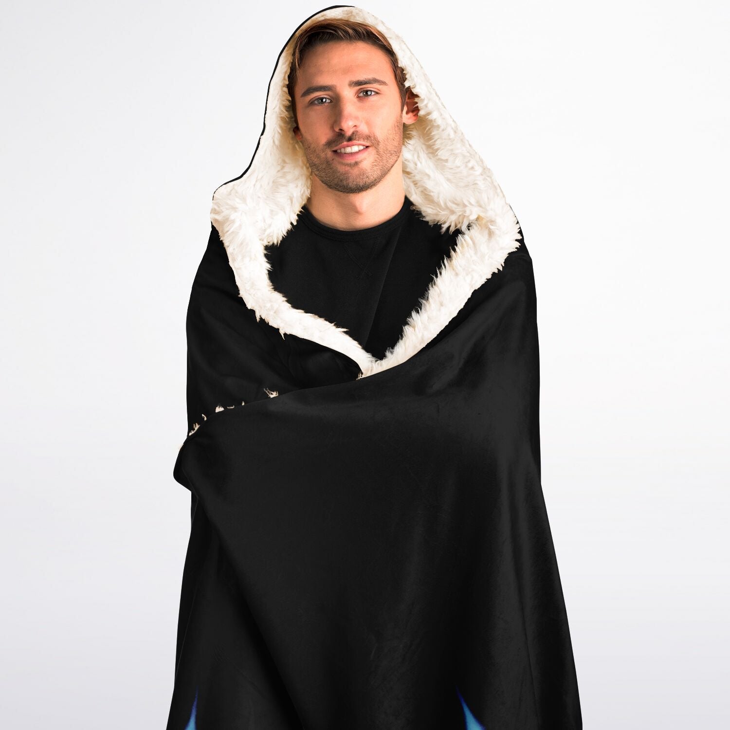 Hikari Sexy Waifu Anime Girl Hooded Blanket