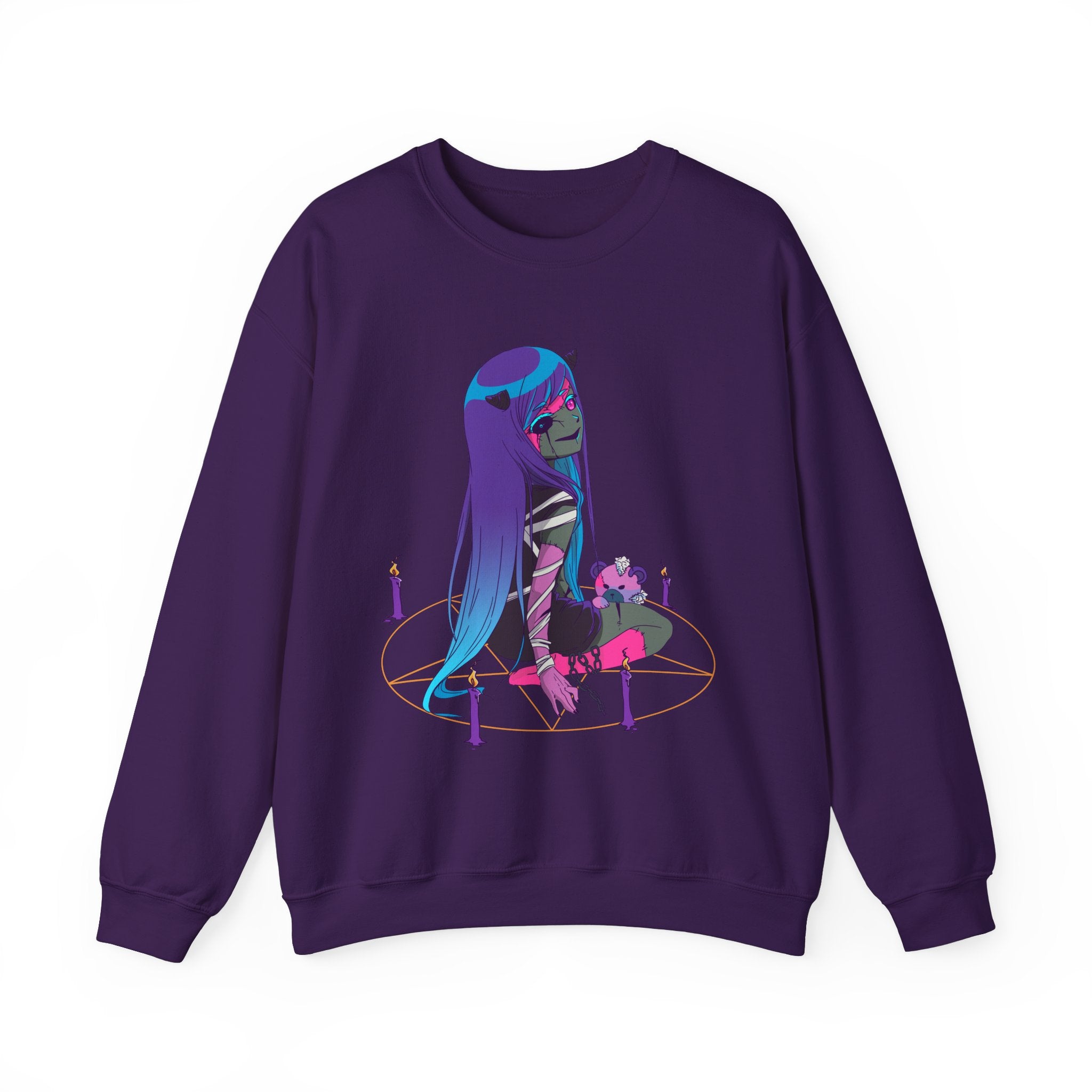 Chiroko Kawaii Creepy Cute Demon Anime Girl Sweatshirt