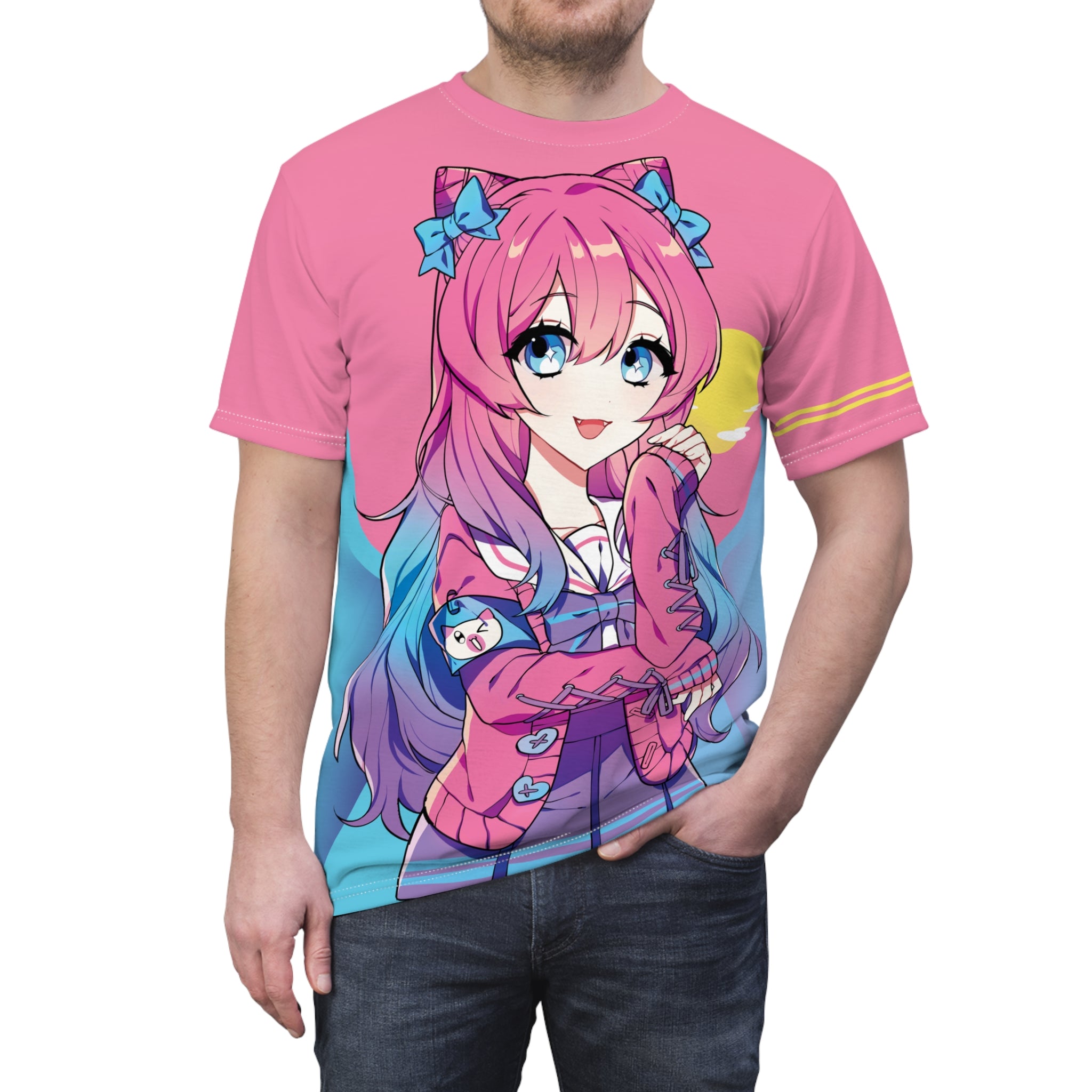 Helana Unisex AOP Cut & Sew Tee