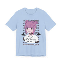 Budo Kawaii Sad Anime Girl Unisex t-shirt