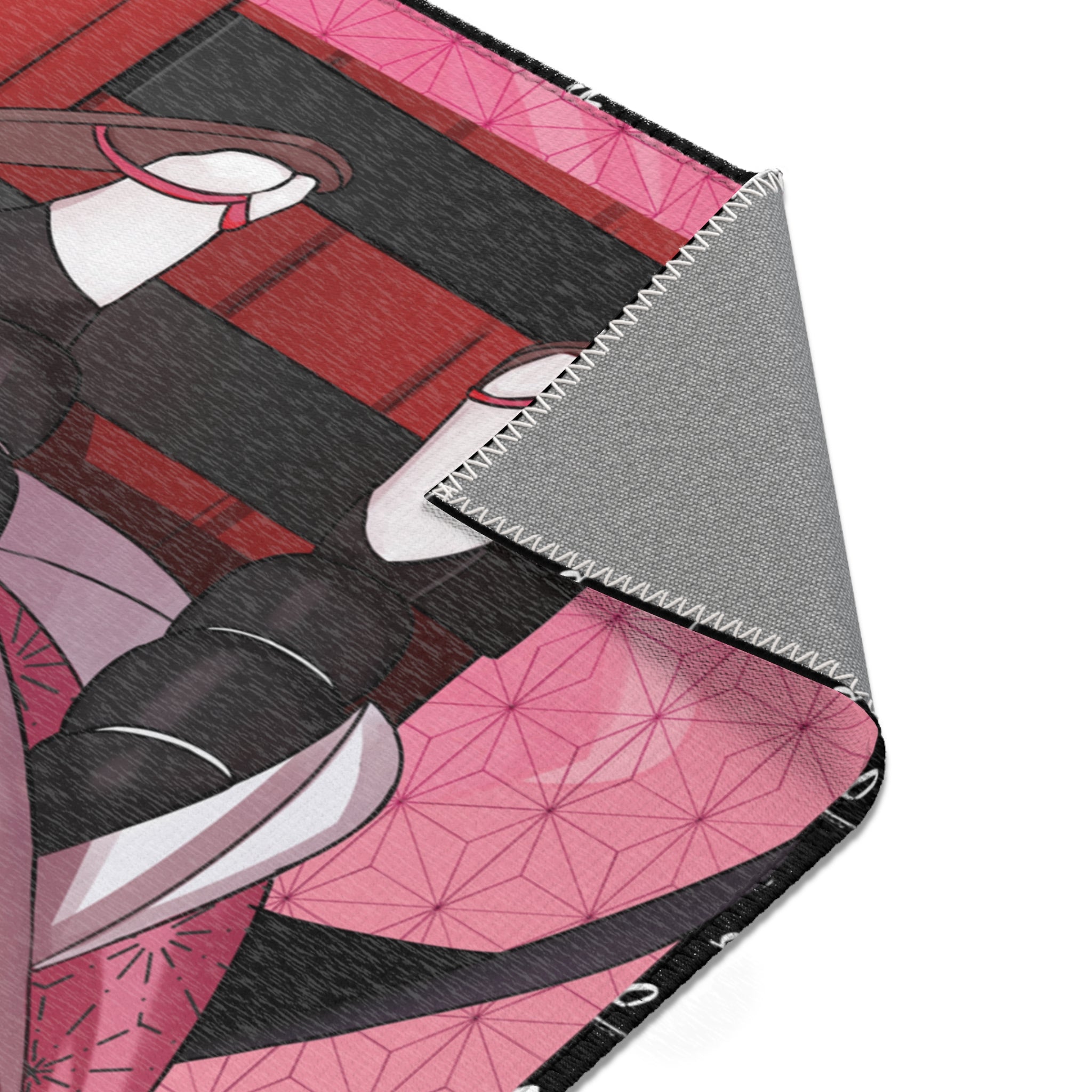 Budo - Nezuko cosplay - kawaii anime girl Area Rug