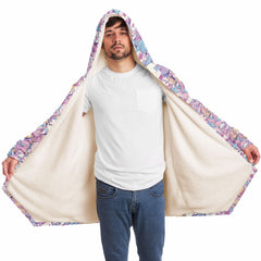 Cute pastel creepy dolls pattern Cloak