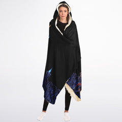 Hikari Sexy Waifu Anime Girl Hooded Blanket