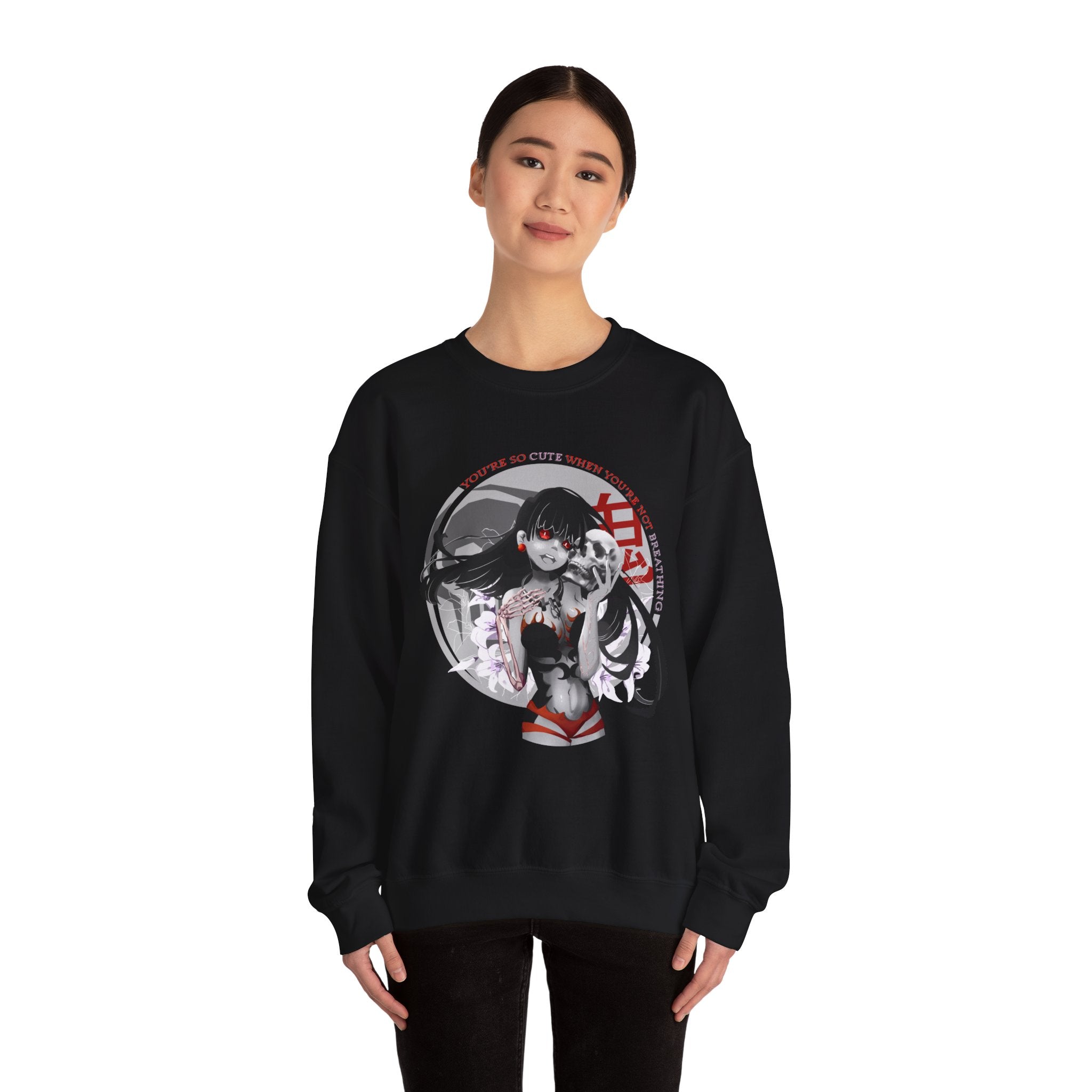 Ahmya 1.2 unisex Sweatshirt | You're so cute when you're not breathing
