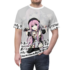 Lucille White Unisex AOP Cut & Sew Tee