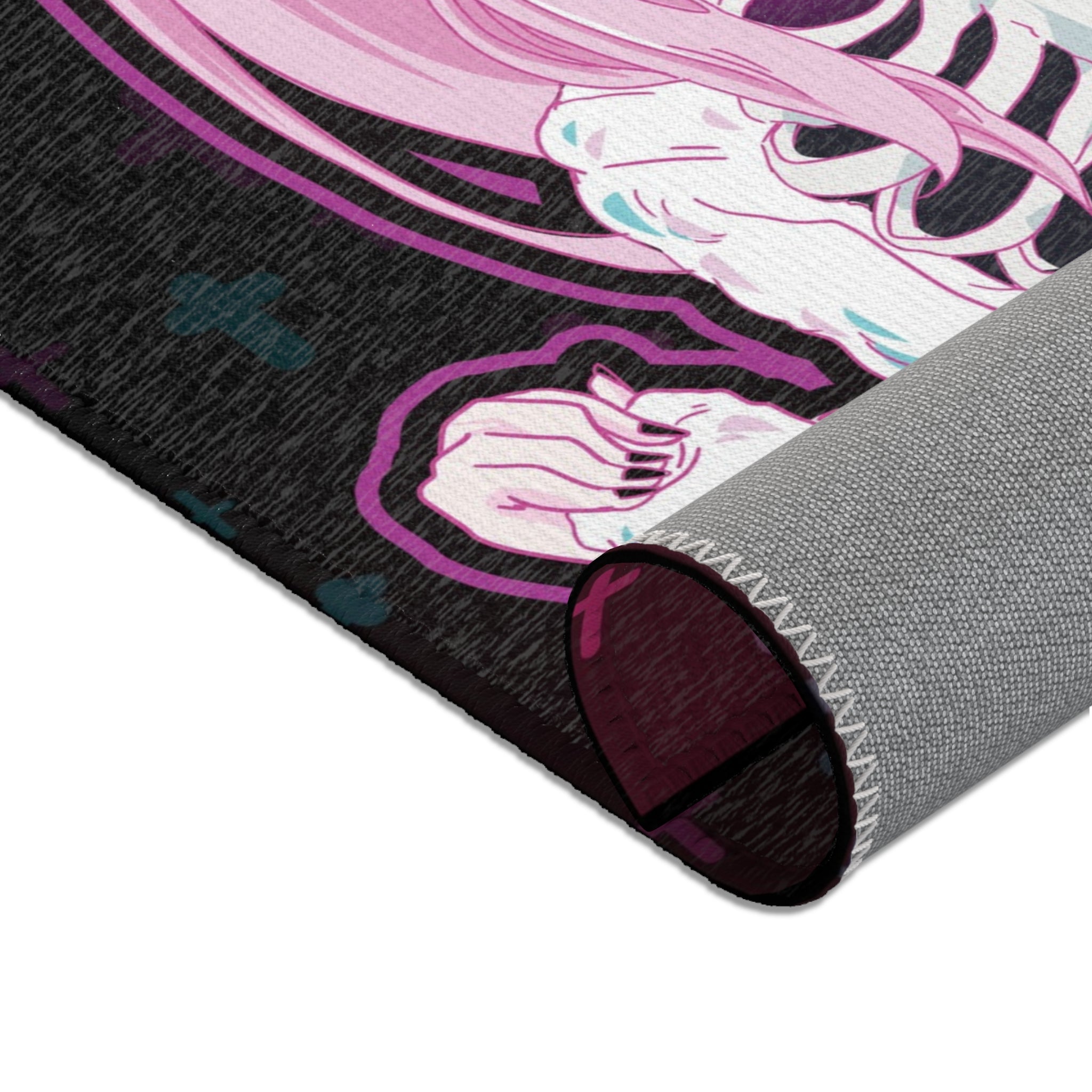 Maaya XP - Creepy kawaii anime girl Area Rug