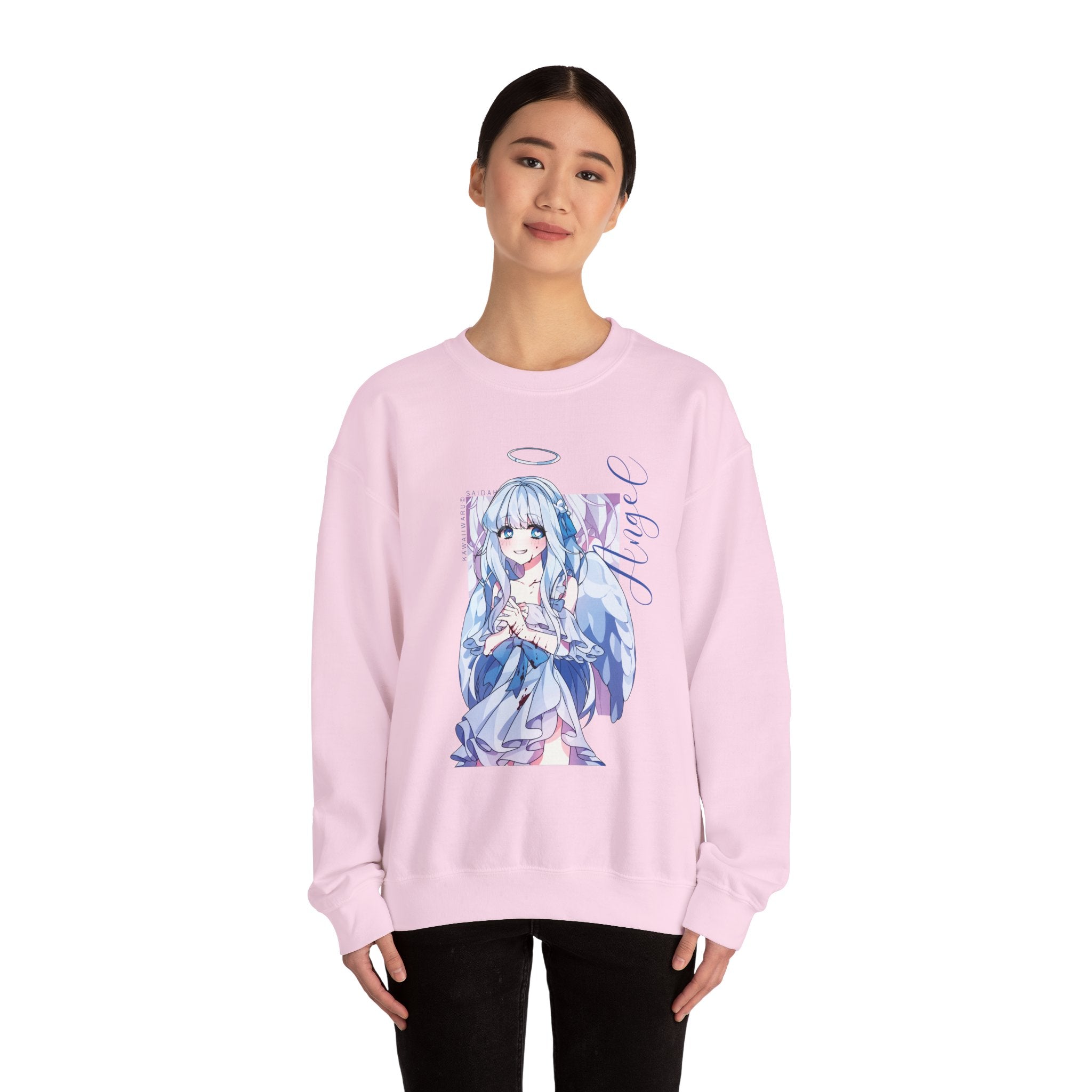 Saidah - Creepy Guilty Angel Anime Girl Unisex Sweatshirt