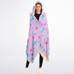 Maaya Creepy Cute anime Hooded Blanke