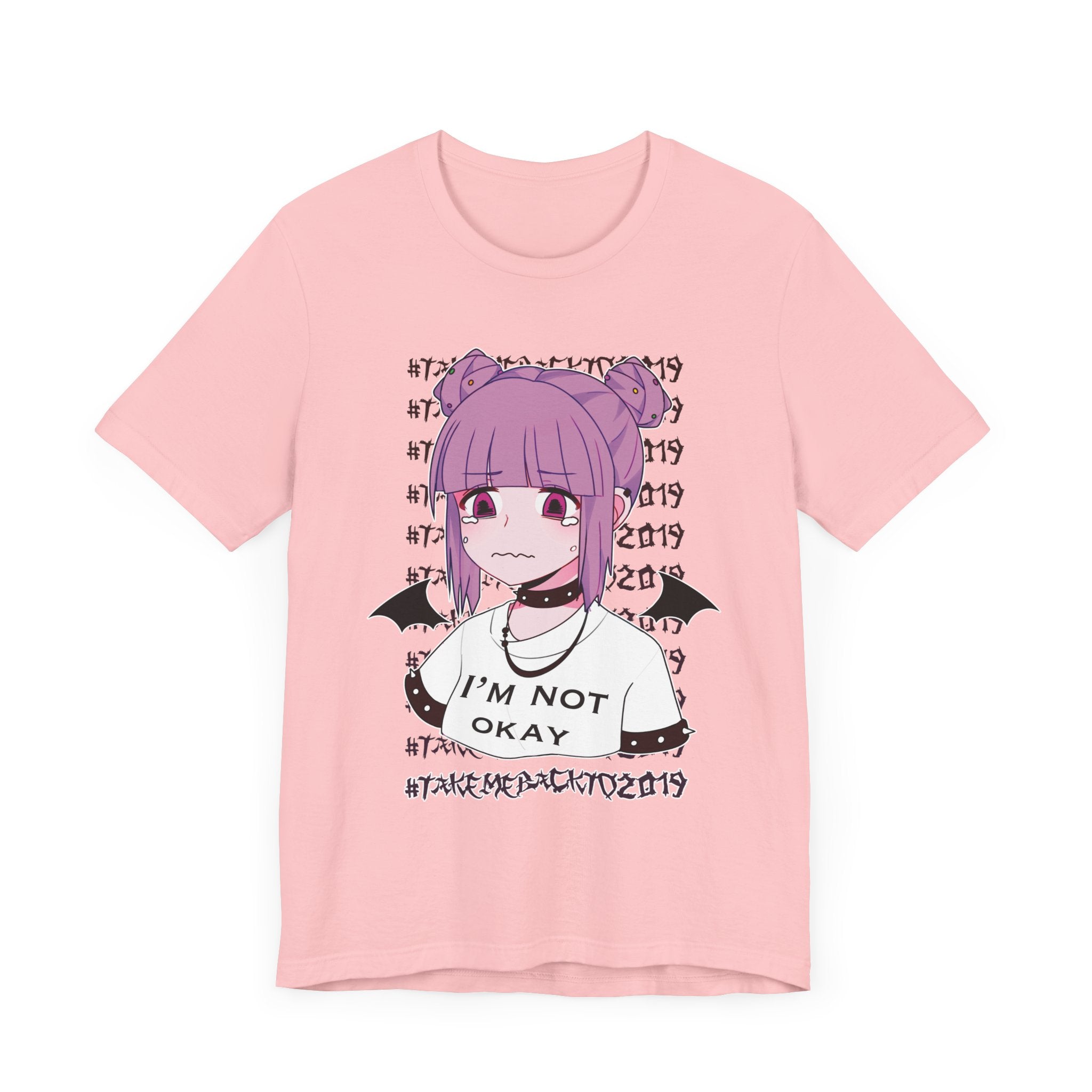 Budo Kawaii Sad Anime Girl Unisex t-shirt