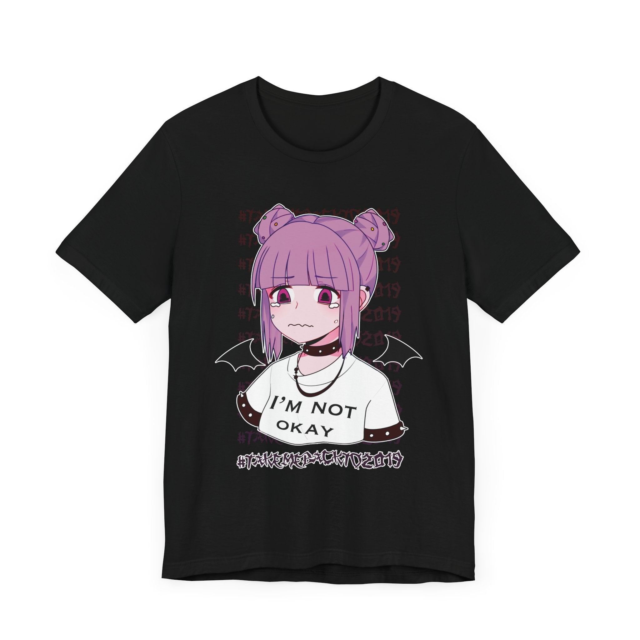Budo Kawaii Sad Anime Girl Unisex t-shirt