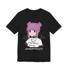 Budo Kawaii Sad Anime Girl Unisex t-shirt