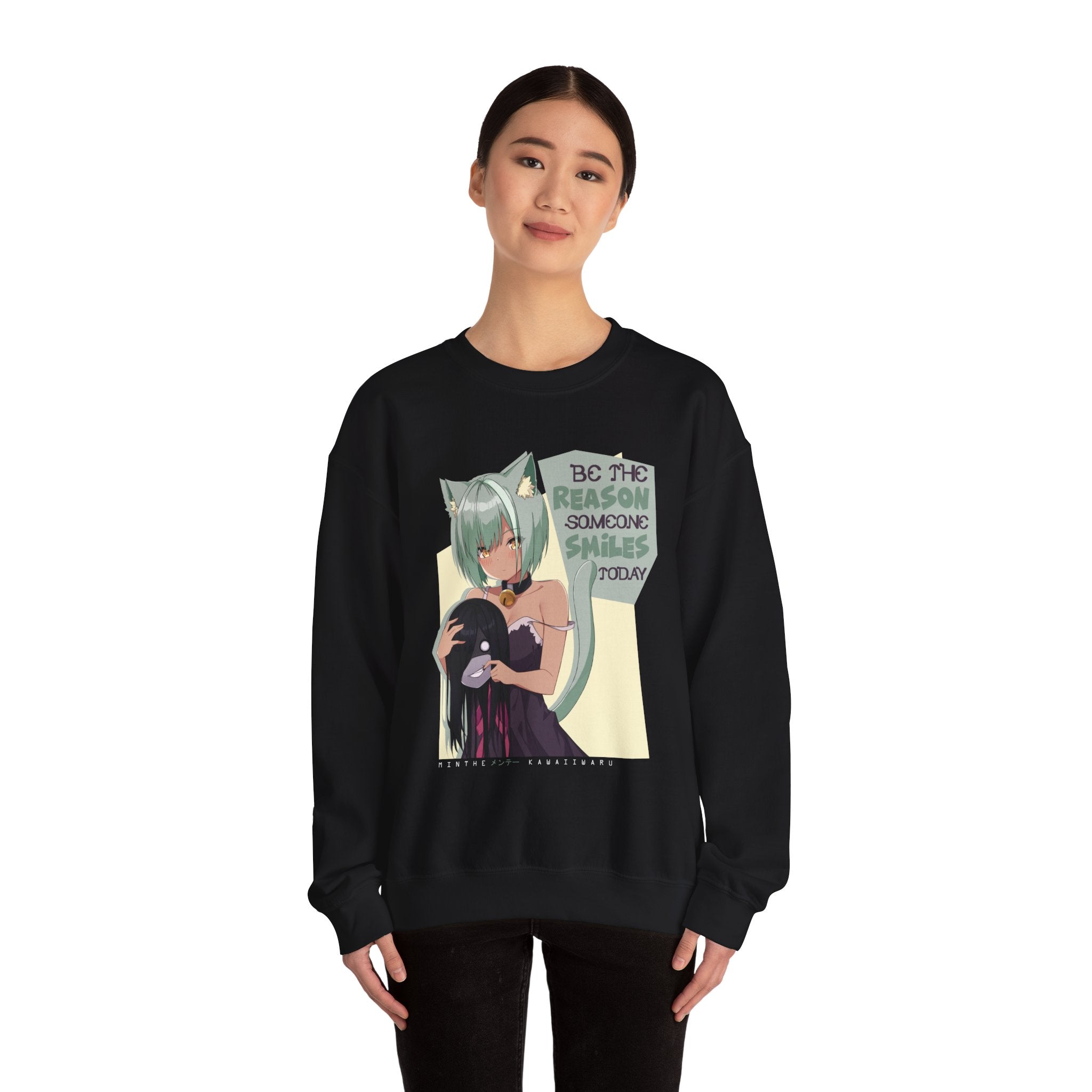 Minthe neko girl Unisex Sweatshirt