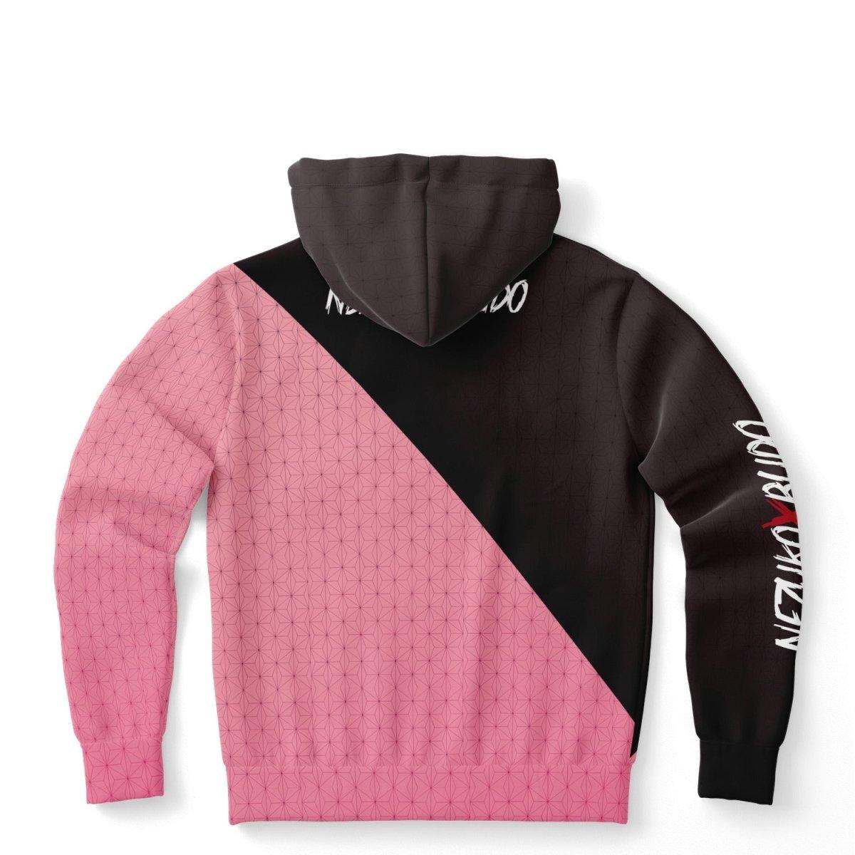 Budo cosplaying as Nezuko cute Anime Girl AOP Hoodie - kawaiiwaru
