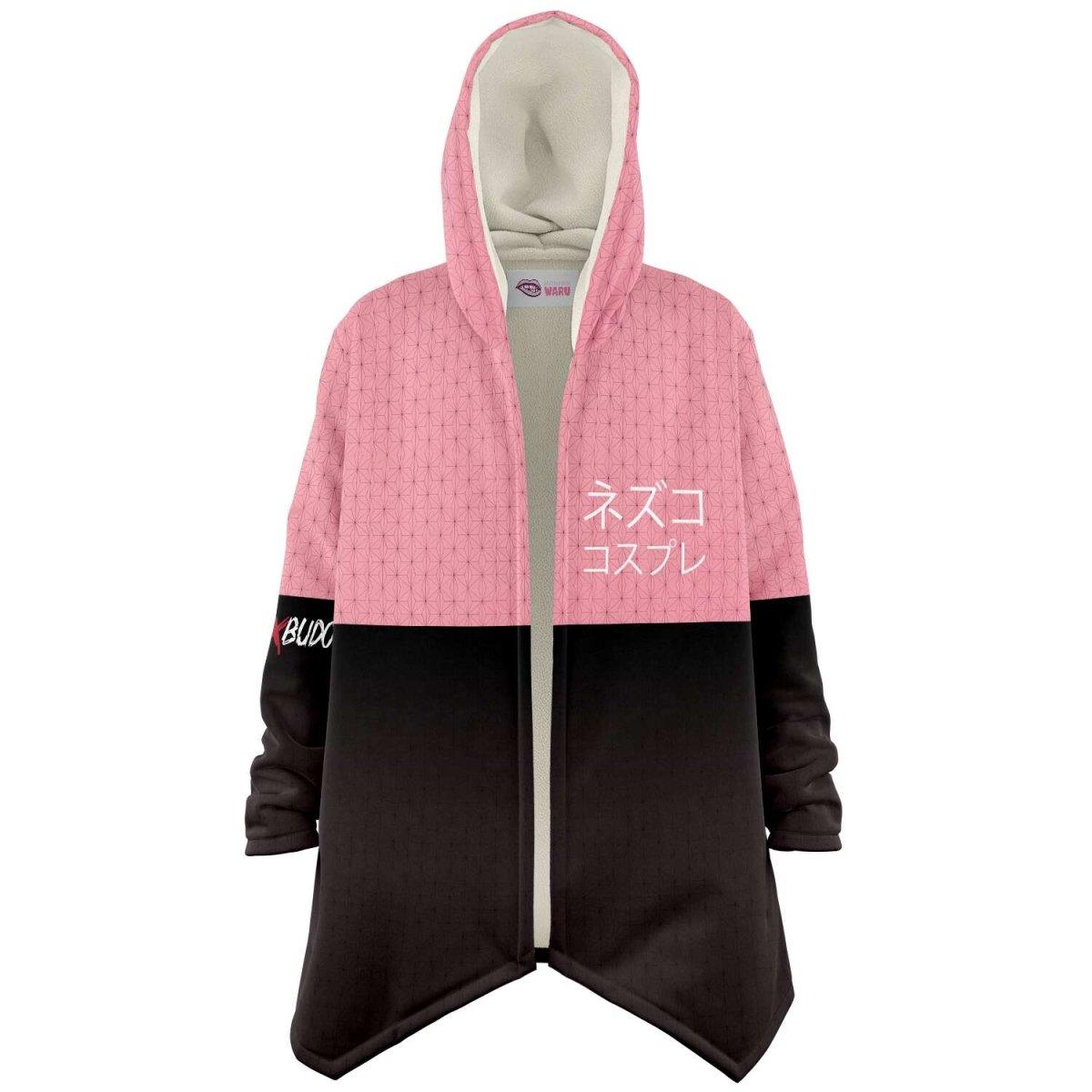 Budo cosplaying As Nezuko Cute Anime Girl Cloak - kawaiiwaru