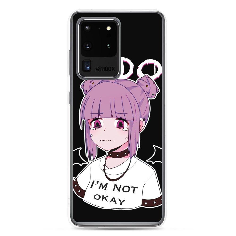 Budo Kawaii Sad Anime Girl Samsung Case - kawaiiwaru