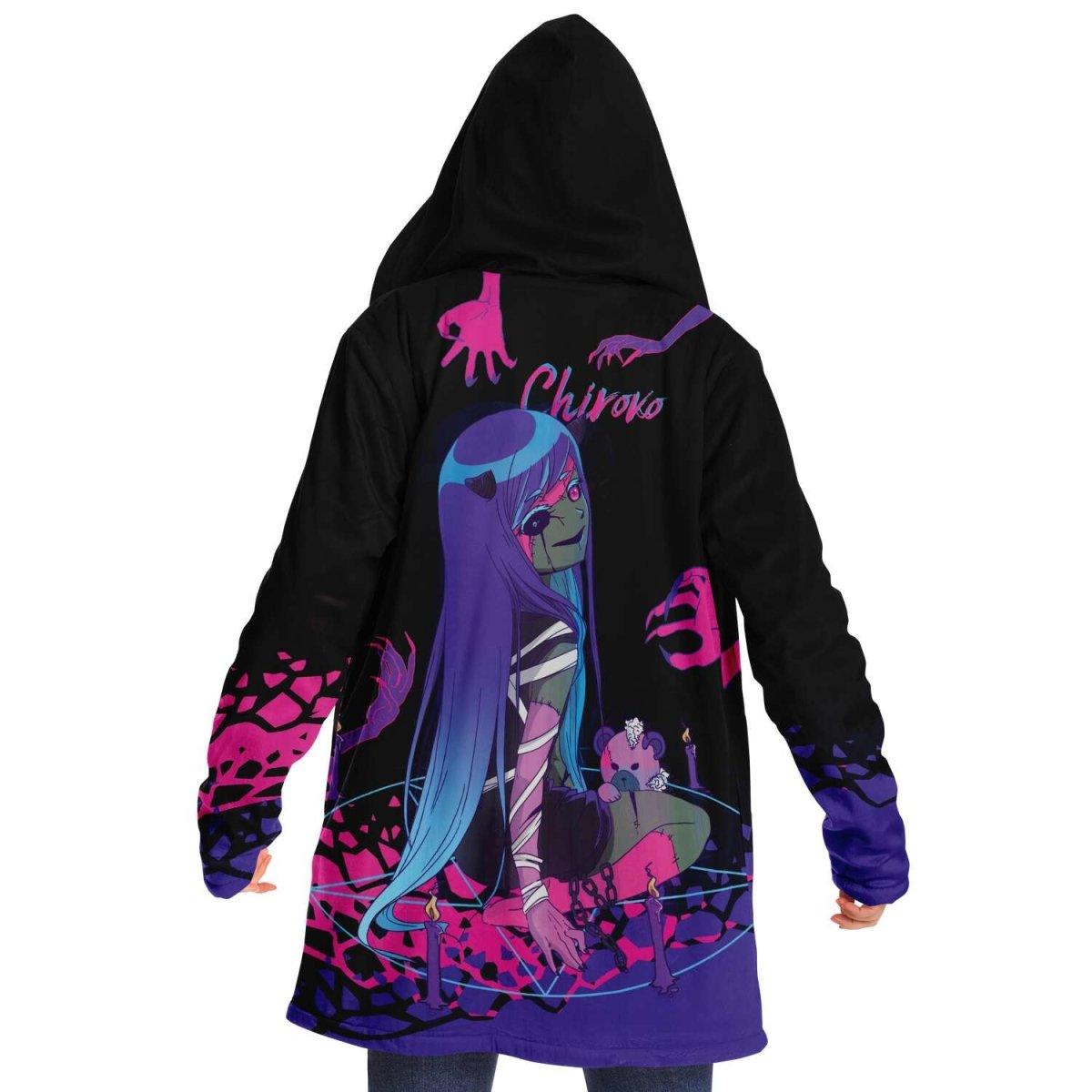 Chiroko Necromancer anime girl Cloak - kawaiiwaru