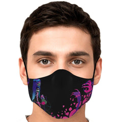 Chiroko Necromancer anime girl Face Mask - kawaiiwaru