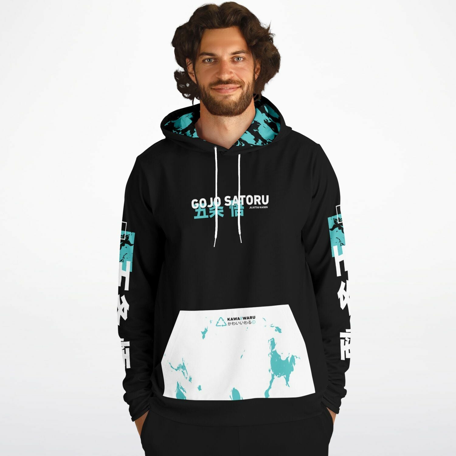 Gojo satoru jujutsu kaisen anime AOP Hoodie