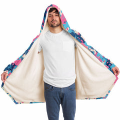 Cute pastel cat pattern Cloak